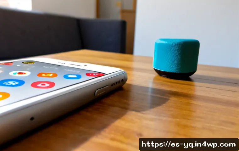Home 17 음성 인터페이스와 소셜 미디어의 연계 - Photorealistic lifestyle scene in a bright modern apartment in Madrid, a Spanish-speaking adult usin...